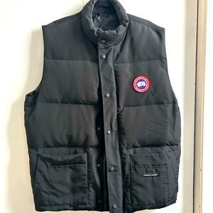 Goose down vest